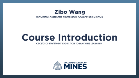 Thumbnail for CSCI/DSCI470/570 | Course Introduction