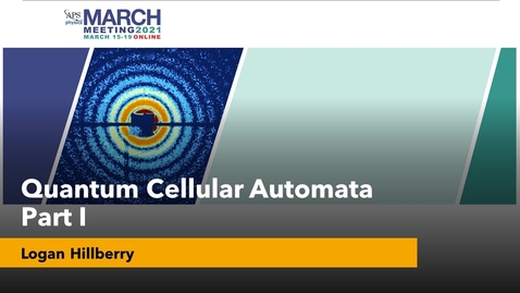 Thumbnail for Quantum Cellular Automata Part 1