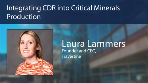 Thumbnail for Payne Institute Presents | Integrating CDR into Critical Minerals Production