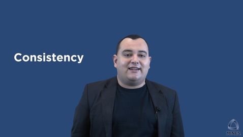 Thumbnail for Consistency - OER Series - Writing Center | WC OER