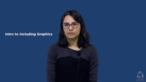 Thumbnail for Intro to Including Graphics - OER Series - Writing Center | WC OER
