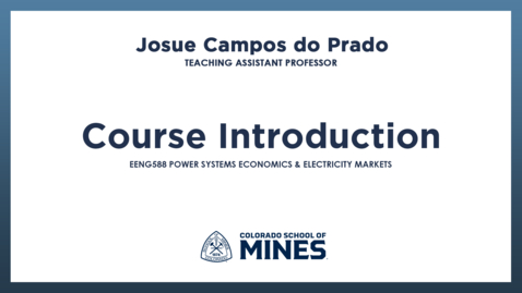 Thumbnail for EENG588 | Course Introduction