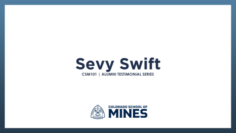 Thumbnail for CSM101 | Alumni Testimonial Series | Sevy Swift