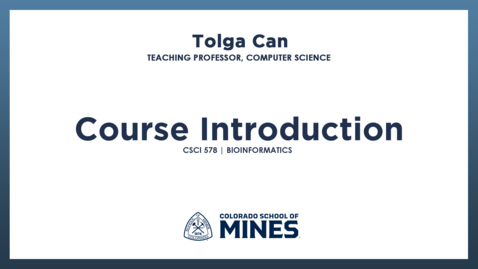 Thumbnail for CSCI578| Course Introduction