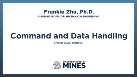 Thumbnail for SPRS509 | Command and Data Handling