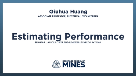 Thumbnail for EENG585 | Estimating Performance
