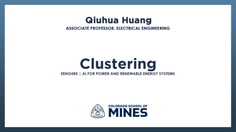 Thumbnail for EENG585 | Clustering