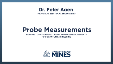 Thumbnail for EENG532 | Probe Measurements