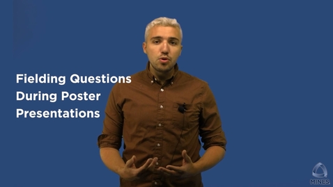 Thumbnail for Fielding Questions During Poster Presentations - OER Series - Writing Center | WC OER
