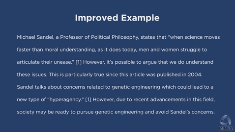 Thumbnail for How to Incorporate Citation - IEEE - Writing Center | WC OER