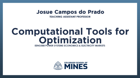 Thumbnail for EENG588 | Computational Tools for Optimization