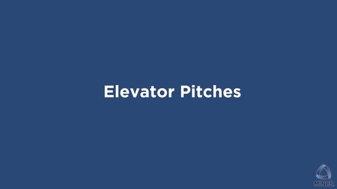 Thumbnail for Elevator Pitches - OER Series - Writing Center | WC OER