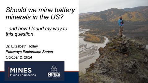 Thumbnail for CSM101 | Pathways Exploration | Dr. Elizabeth Holley