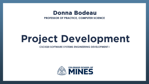 Thumbnail for CSCI520 | Project Development