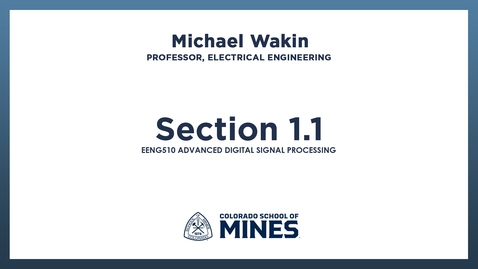 Thumbnail for EENG510 | Section 1.1