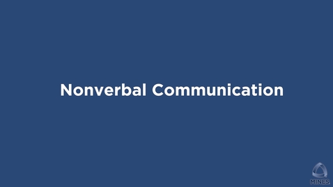 Thumbnail for Nonverbal Communication - Writing Center | WC OER