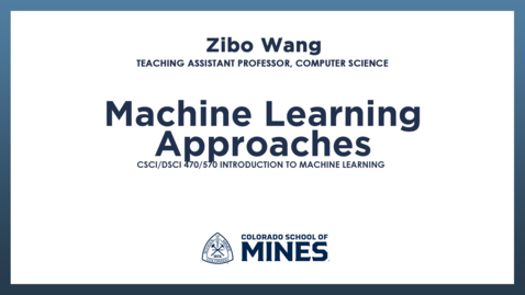 Thumbnail for CSCI/DSCI470/570 | Machine Learning Approaches