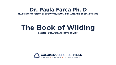 Thumbnail for HASS412 | Book of Wilding