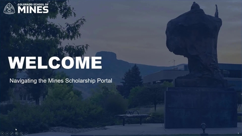 Thumbnail for Financial Aid Office | Scholarship Portal Training