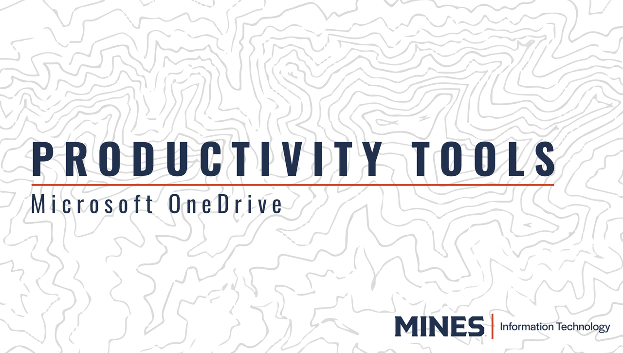 Productivity  Tools: Microsoft OneDrive in Teams