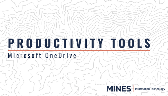 Productivity  Tools: Microsoft OneDrive in Teams