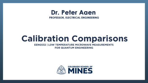 Thumbnail for EENG532 | Calibration Comparisons