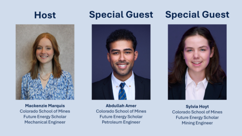 Thumbnail for Energy is Everything | CERAWeek: What the Next Generation of Energy Leaders Should Know