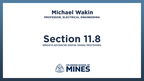 Thumbnail for EENG510 | Section 11.8