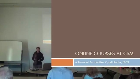 Thumbnail for Perspectives on Online Courses at Mines: Cyndi Rader