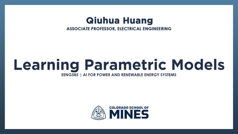 Thumbnail for EENG585 | Learning Parameteric Models