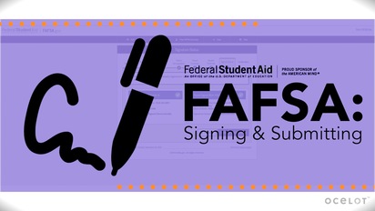 Fafsa Signing Submitting Purdue University Global Ocelot