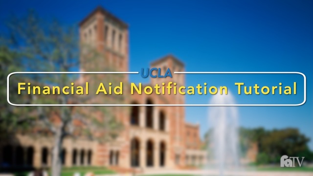 Collection#76 Financial Aid and Scholarships - Notification of Eligibility