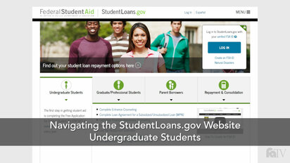 Navigating The Studentloans Gov Website Undergraduate