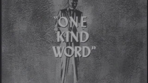 Thumbnail for One Kind Word