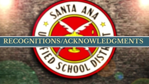 Thumbnail for Recognitions October 28, 2025