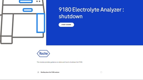 Thumbnail for 9180 Electrolyte Analyzer - Shutdown
