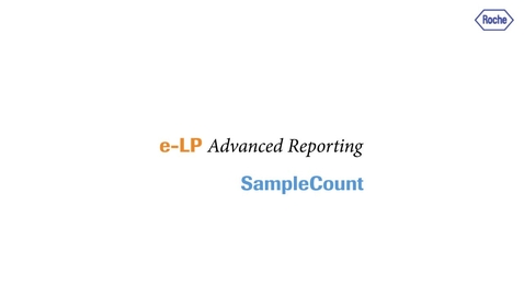 Thumbnail for e-LP Advanced Reporting - Sample Count