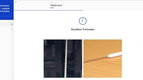 Thumbnail for 9180 Electrolyte Analyzer - Sample input and fluidics