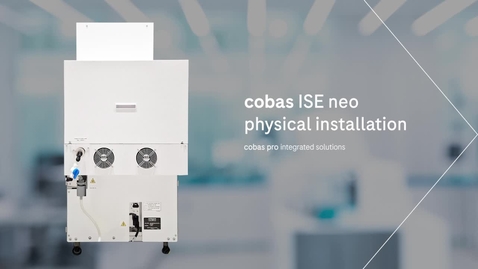 Thumbnail for cobas pro integrated solutions - cobas ISE neo physical installation
