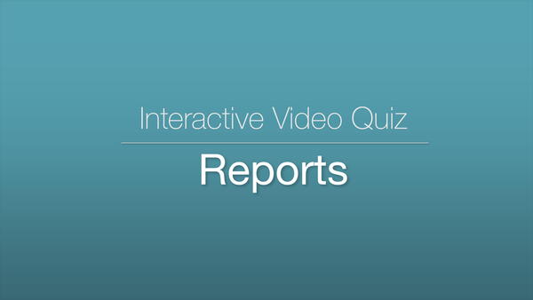 Interactive Video Quiz - Reports episode artwork