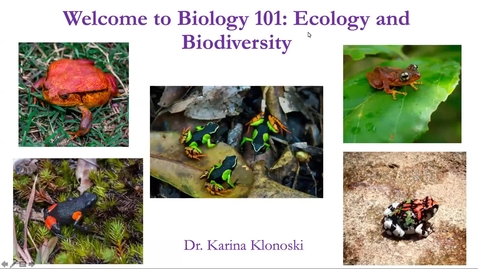 Thumbnail for entry Lecture 1.1: Introduction to Biology