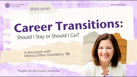 Thumbnail for entry Career Transitions, February 21, 2023