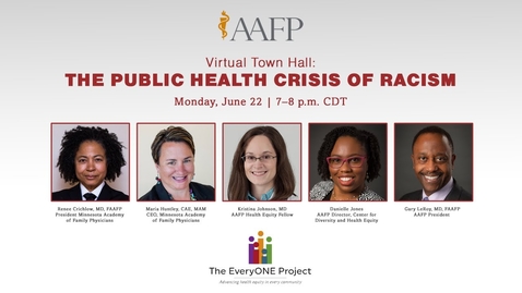 Thumbnail for AAFP Virtual Town Hall