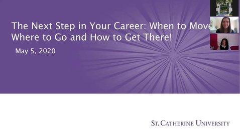 Thumbnail for MayThao Schuck - The next step in your career - CC