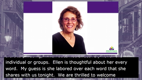 Thumbnail for 2019 Eleanor Clarke Slagle Lecture