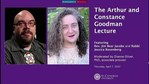 Thumbnail for The Arthur and Constance Goodman Lecture 4-7-22 - CC
