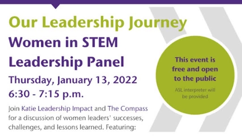 Thumbnail for My Leadership Journey - STEM  - CC