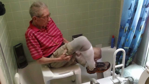 Thumbnail for Senior Falls | WWII Amuptee Demonstrates Dangerous Tub Transfer