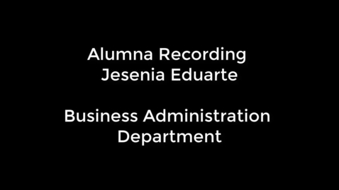 Thumbnail for Jesenia Eduarte -LEAD3400 - CC