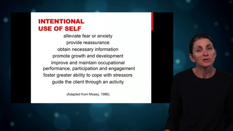 Thumbnail for 2311AHS   Therapeutic use of self
